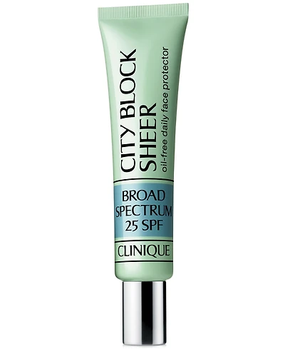 Clinique City Block Sheer Oil-Free Daily Face Protector Broad Spectrum Spf 25 Primer, 1.4 fl oz