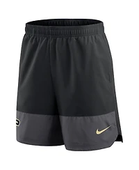 Nike Men's Black Purdue Boilermakers 2025 Sideline Performance Shorts
