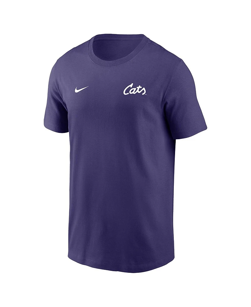 Nike Men's Purple Kansas State Wildcats 2025 Sideline Legend Performance T-Shirt