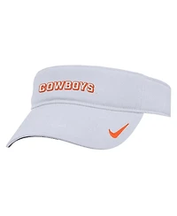 Nike Men's White Oklahoma State Cowboys 2025 On-Field Ace Performance Adjustable Visor Hat