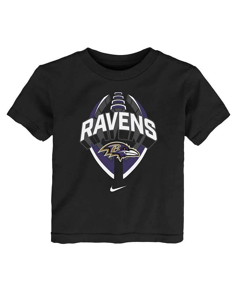 Nike Toddler Black Baltimore Ravens Icon Legend T-Shirt