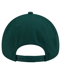 New Era Men's Green Seattle Storm Core Logo A-Frame 9FORTY Adjustable Hat