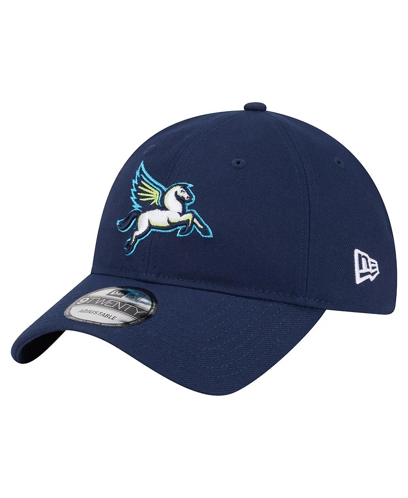 New Era Men's and Women's Navy Dallas Wings Core Alt Logo 9TWENTY Adjustable Hat