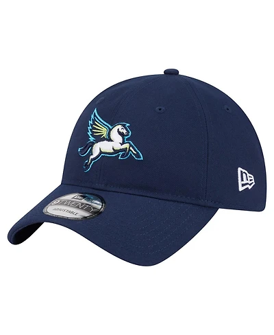 New Era Men's and Women's Navy Dallas Wings Core Alt Logo 9TWENTY Adjustable Hat