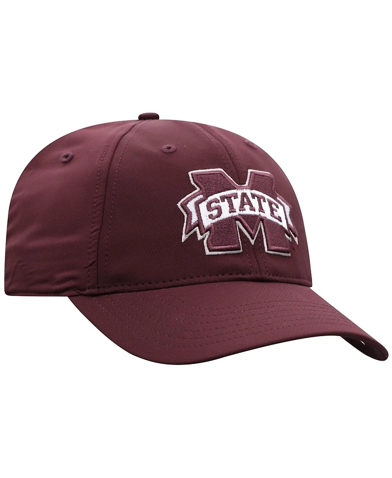 Top of the World Men's Maroon Mississippi State Bulldogs Victory Trainer Adjustable Hat