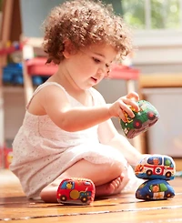 Melissa & Doug Take-Along Town Play Mat- 9 Vehicles