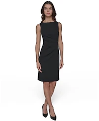 Karl Lagerfeld Paris Women's Sleeveless Sheath Dress