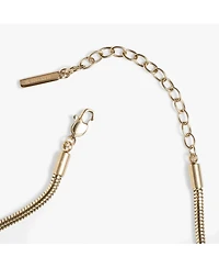 Alex and Ani Round Herringbone Charm Layering Necklace