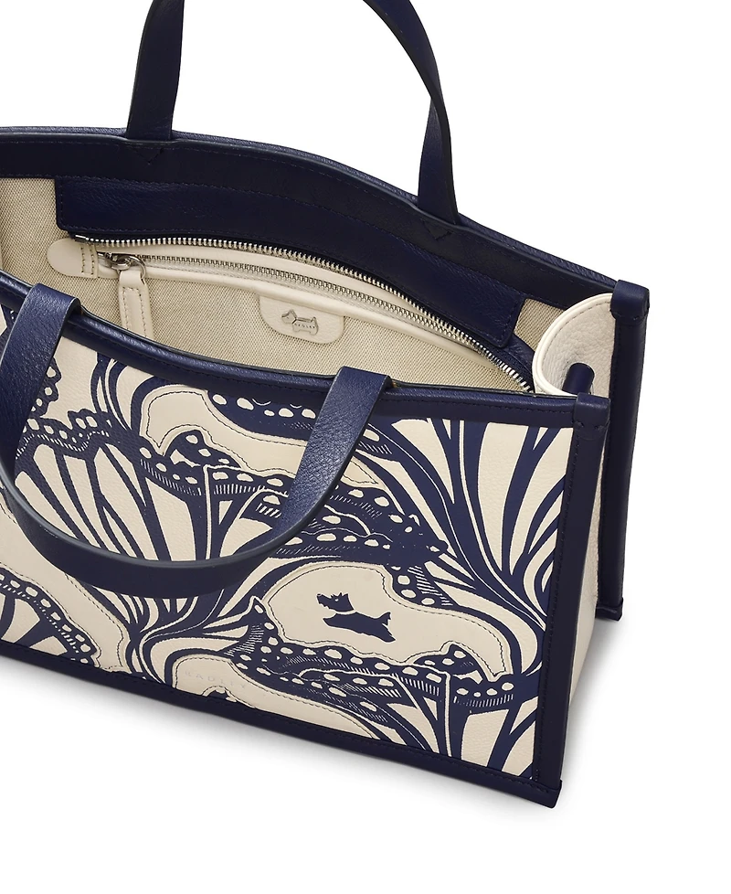 Radley London Under Sea Small Zip Top Grab Bag
