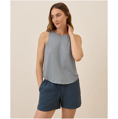 Pact Women's Organic Cotton Featherweight Slub Reversible Tank