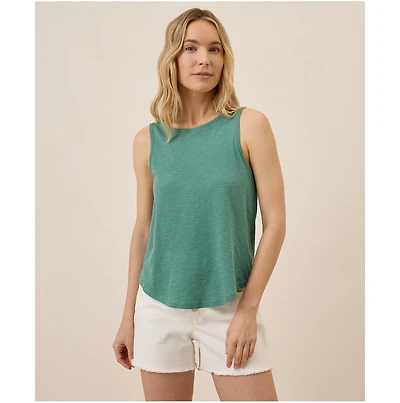 Pact Women's Organic Cotton Featherweight Slub Reversible Tank