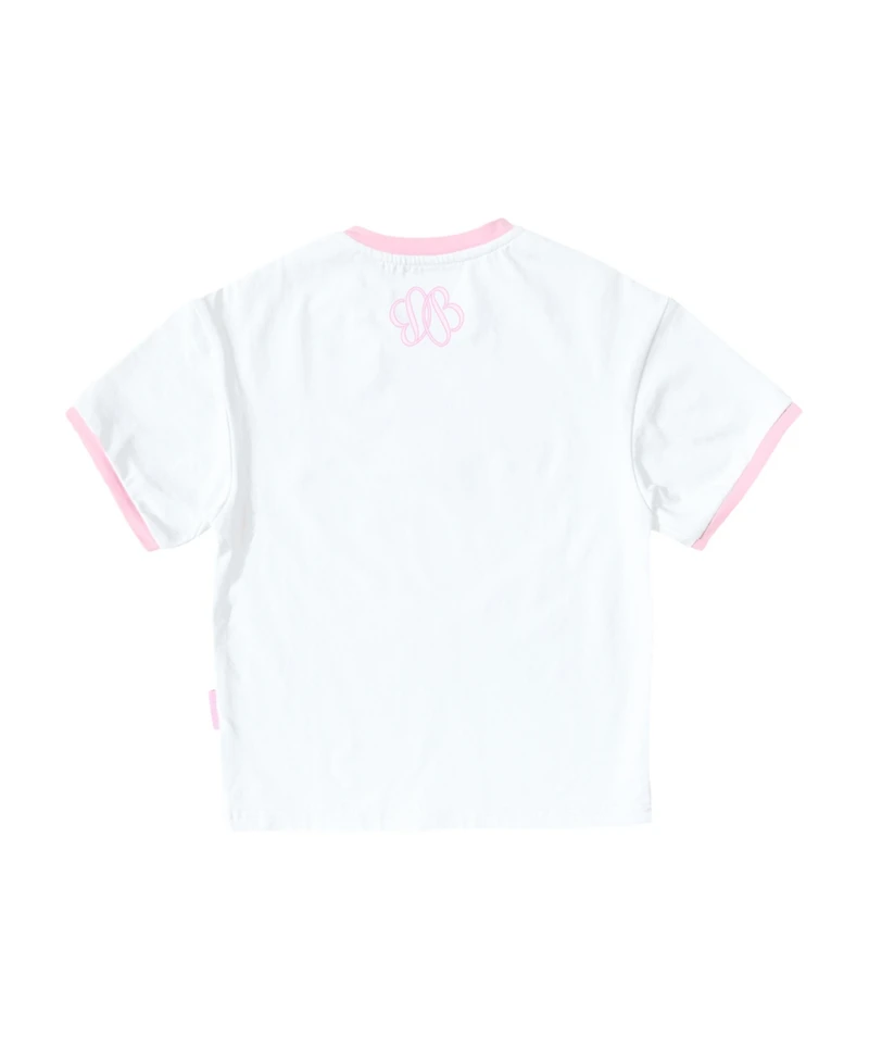 Bits & Bows Girls Little Sister Crewneck T-Shirt