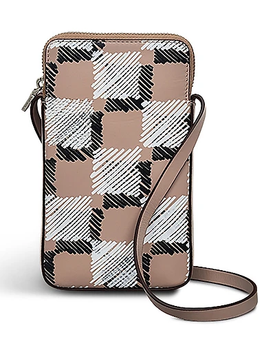 Radley London Check Me Out Mini Phone Crossbody Bag