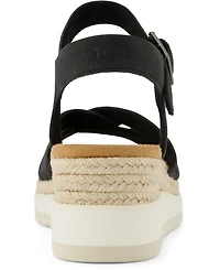 Toms Women's Margot Open Toe Wedge Sandals