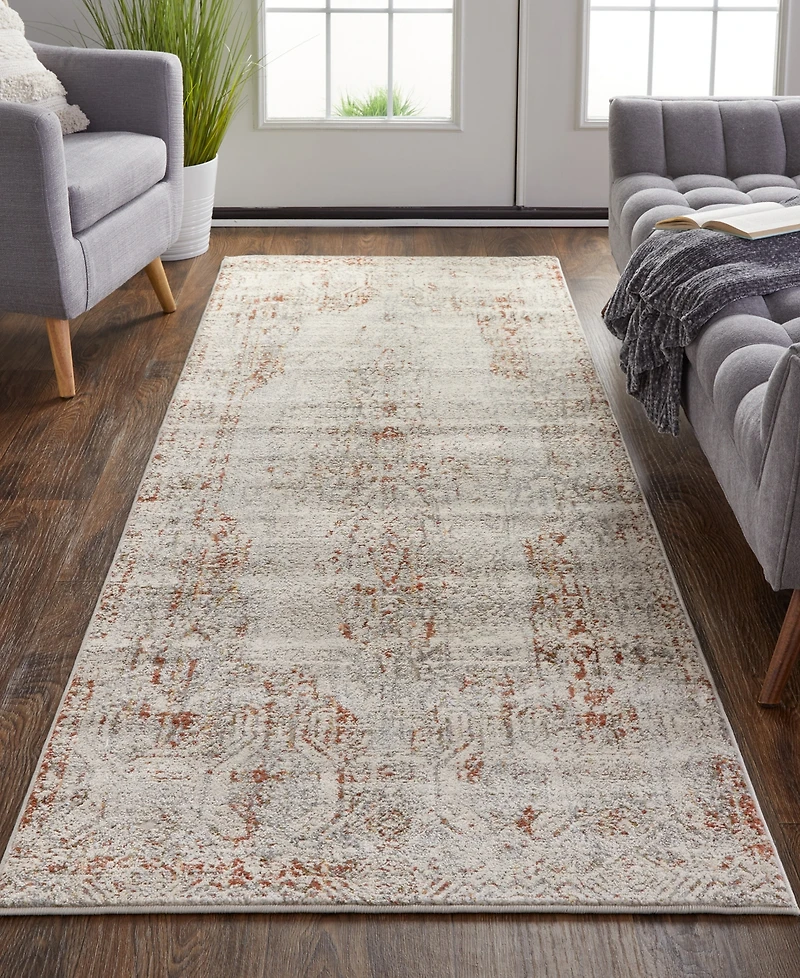 Feizy Kaia 39GKF 2'6"x8' Runner Area Rug