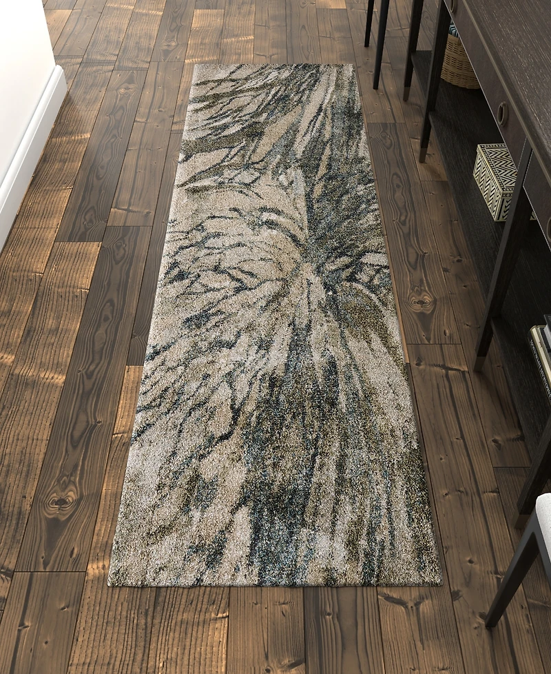 Feizy Skyview 39Q8F 2'6"x7'3" Runner Area Rug