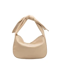 Melie Bianco Marni Crinkle Bow Small Crossbody Bag