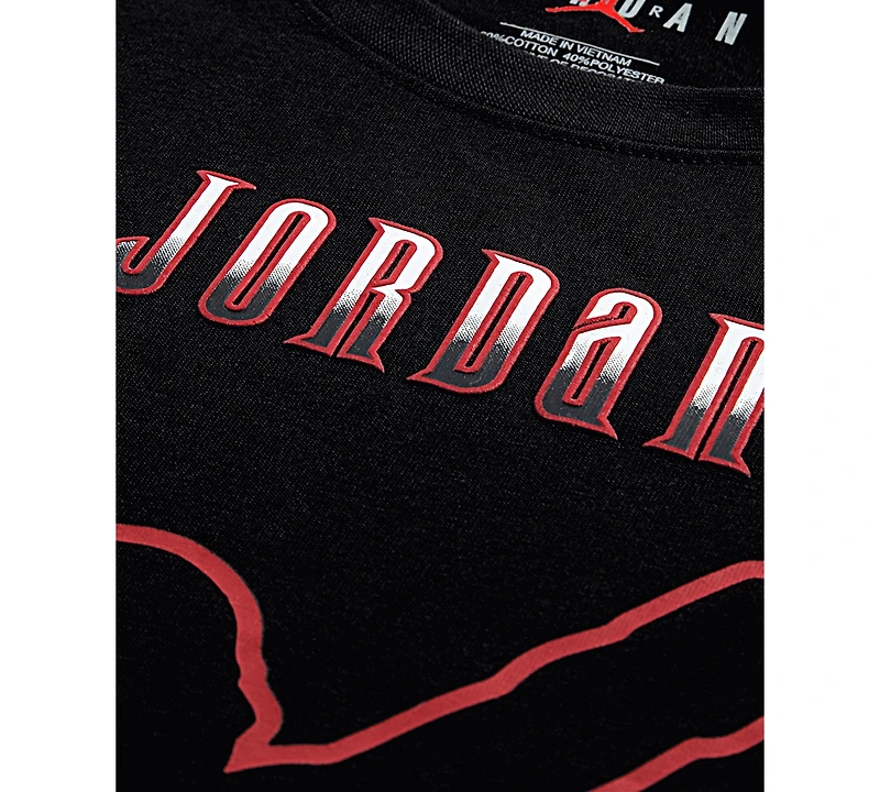 Jordan Big Boys Jumpman Global Graphic T-Shirt