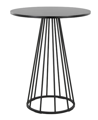 LumiSource 36" Wood Canary Cosmo Contemporary Counter Table