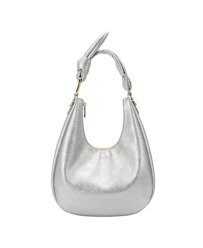 Melie Bianco Lilie Crinkle Medium Shoulder Bag