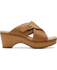 Clarks Collection Women's Seannah Nora Wedge Sandals