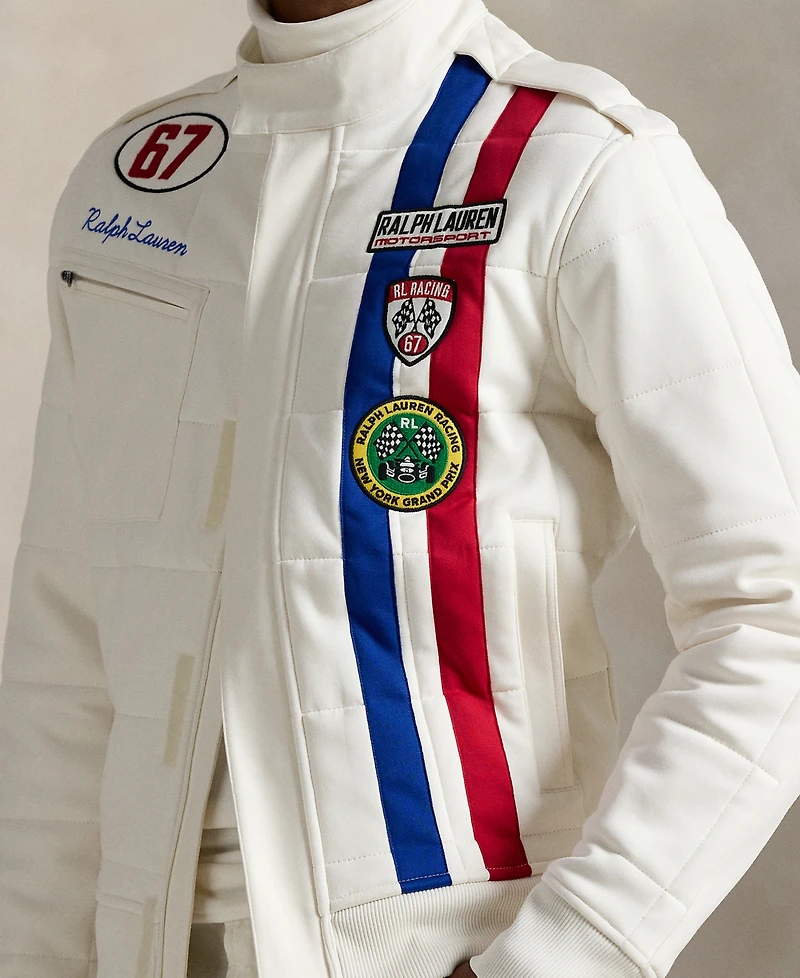 Polo Ralph Lauren Men's Stretch Double-Knit Track Jacket