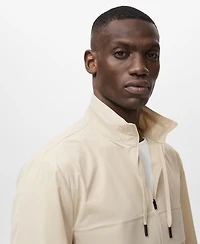 Mango Men's Water-Repellent Coolmax Jacket