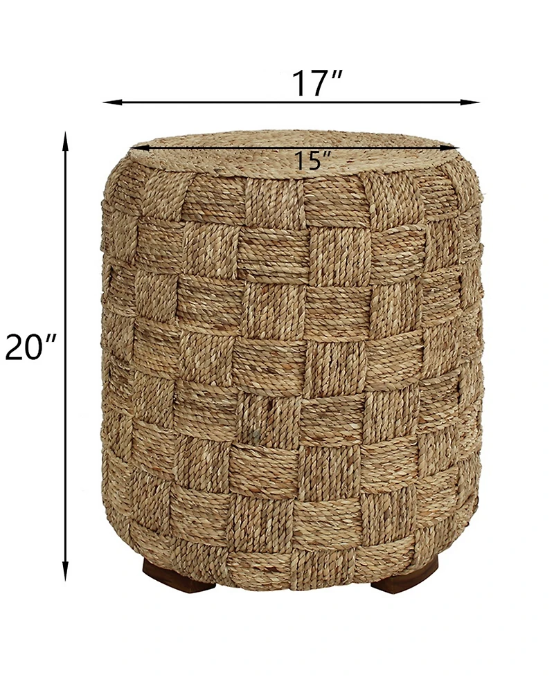 Gallerie Decor 20" Manufactured Wood Cambridge Round Side Table