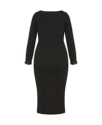 City Chic Plus Auralie Dress