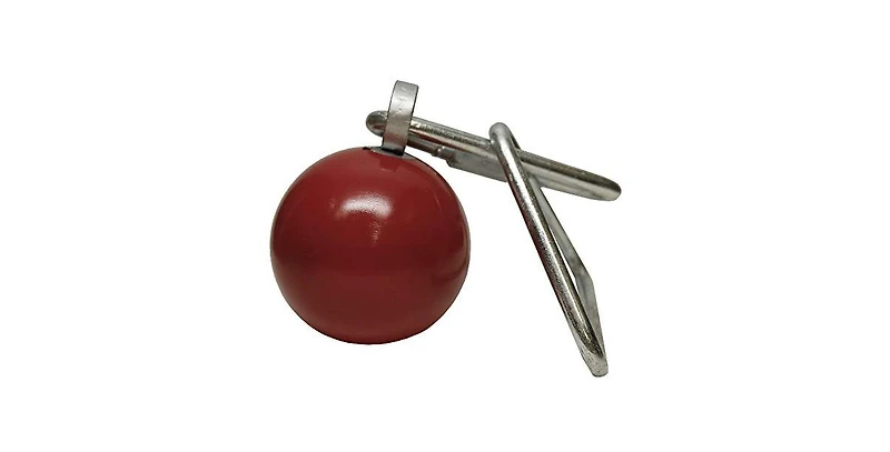 Amber Fight Gear Throwing Weight Hammers Solid Iron Lathe-Turned Ball with Ball Bearing Swivel & Wide Grip Handle, 25 lb