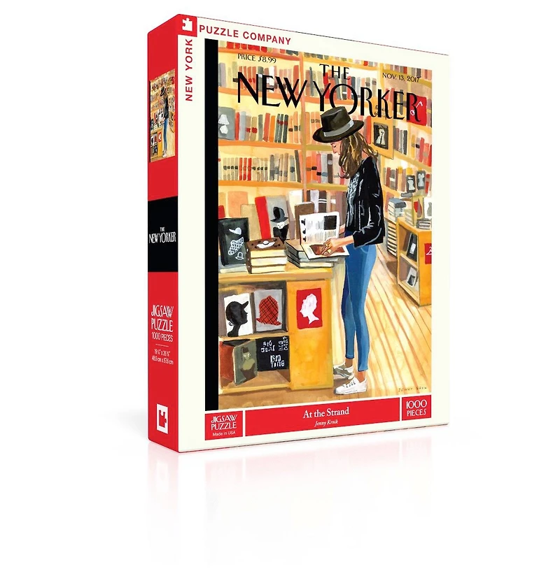 New York Puzzle Company At the Strand 1000 Piece Puzzle