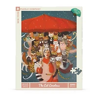 New York Puzzle Company The Cat Countess 1000 Piece Puzzle