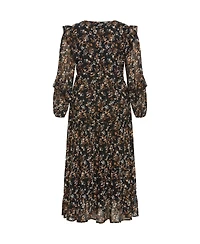 City Chic Plus Lila Maxi Dress