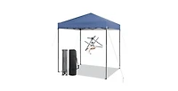 6.6 x 6.6 Feet Outdoor Pop-up Canopy Tent with Upf 50+ Sun Protection