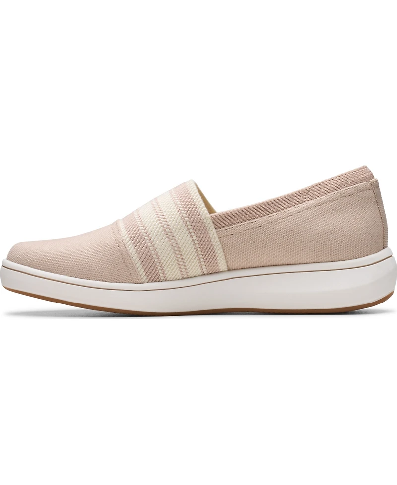 Clarks Cloudsteppers Women's Breeze Sky Mist Slip-On Shoes