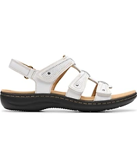 Clarks Women's Collection Laurieann Ivy Rip Tape Sandals
