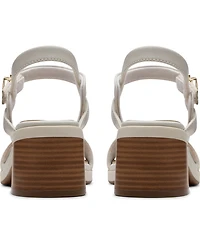 Clarks Collection Women's Jaylan Ray Square Toe Sandals