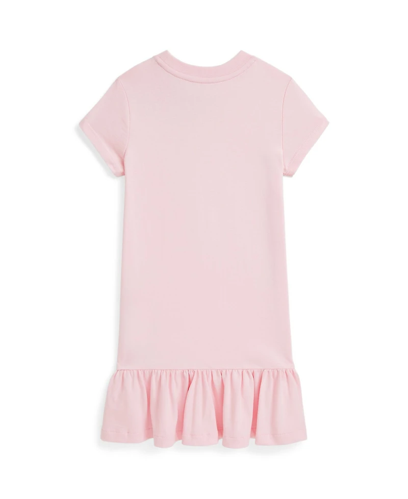 Polo Ralph Lauren Little Girls Bear Cotton Jersey Dress
