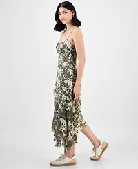 And Now This Women's Textured Scoop-Neck Slip Dress, Exclusively at Macy's