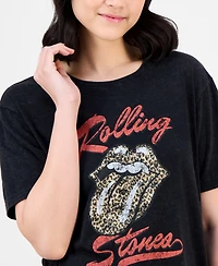 And Now This Women's Rolling Stones Crewneck T-Shirt, Exclusively at Macy's