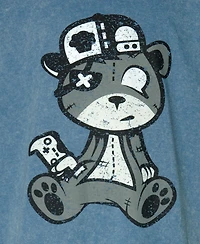 Univibe Big Boys Bryson Printed Washed Jersey Knit Short Sleeve T-Shirt