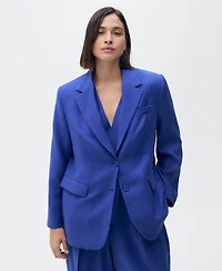 Mango Women's Structured Suit Jacket