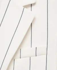 Mango Women's Pinstripe Suit Jacket