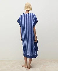 Mango Women's Two-Tone Striped Lyocell Woven Tunic