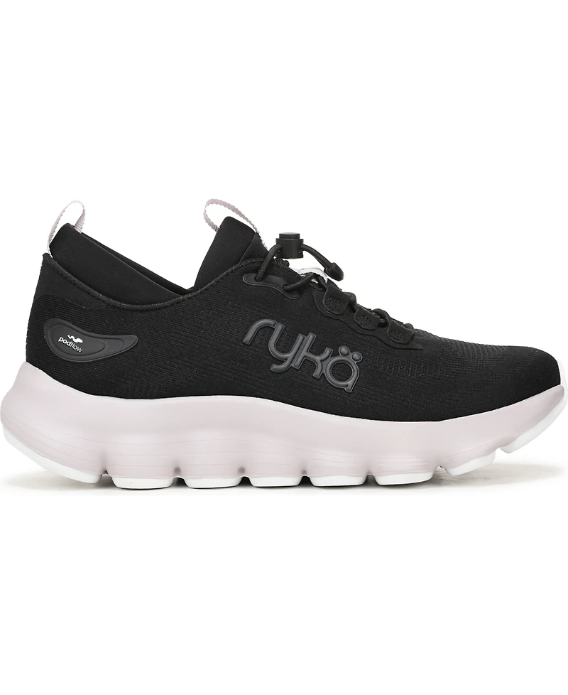 Ryka Women's Podflow Ez Bungee Lace Walking Sneakers