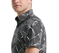 Perry Ellis Men's Regular-Fit Linework Shirt