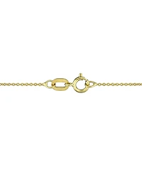 Peridot (1-5/8 ct. t.w.) & Diamond (1/6 ct. t.w.) Heart 18" Pendant Necklace in 10k Yellow Gold