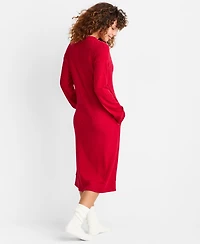 State of Day Women's Cable-Knit Duster Robe, Macy's Exclusive