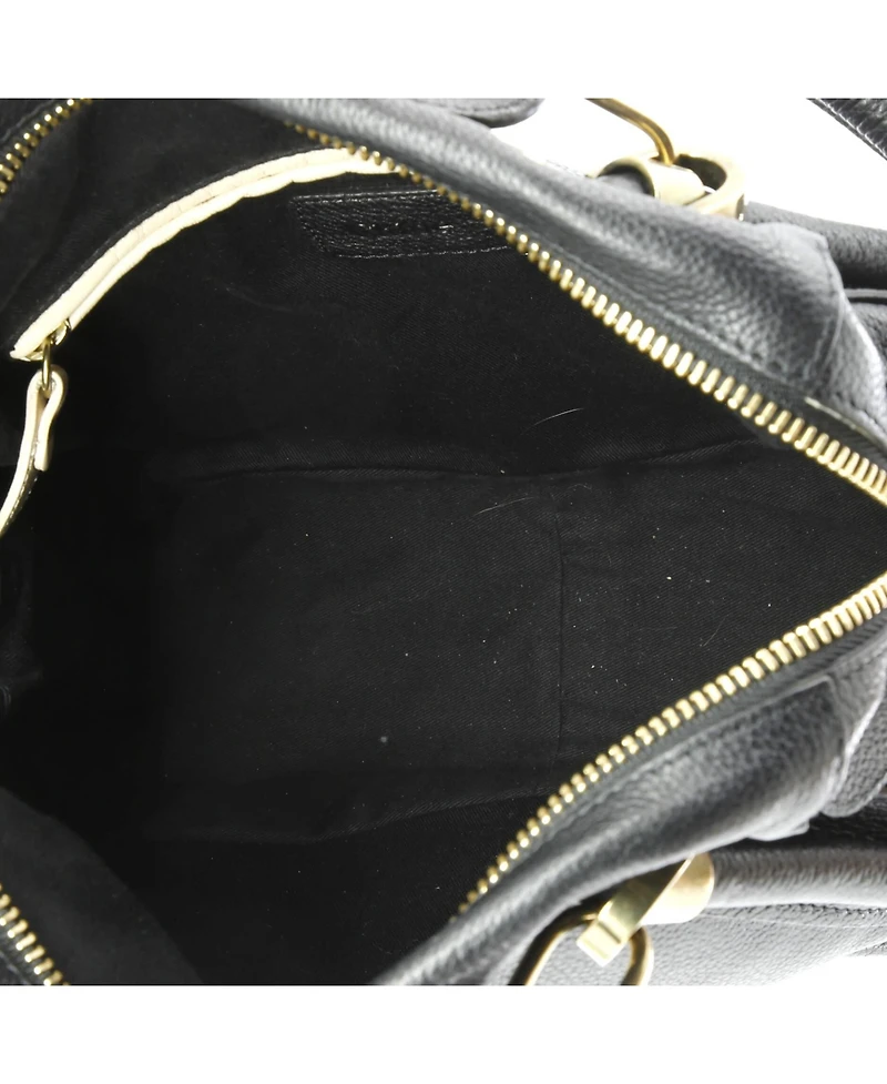 Pre-Owned Chloe Medium Paraty Top Handle Bag Leather