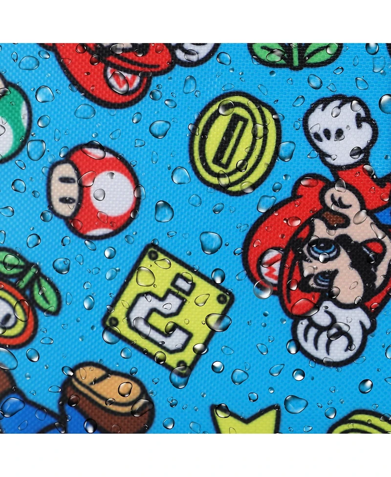 Super Mario Brothers Dual-Compartment Utility Case With Webbing Pull Handle